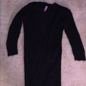 Black long knit